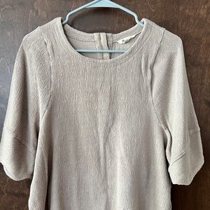 Madewell Textured Button Back Top